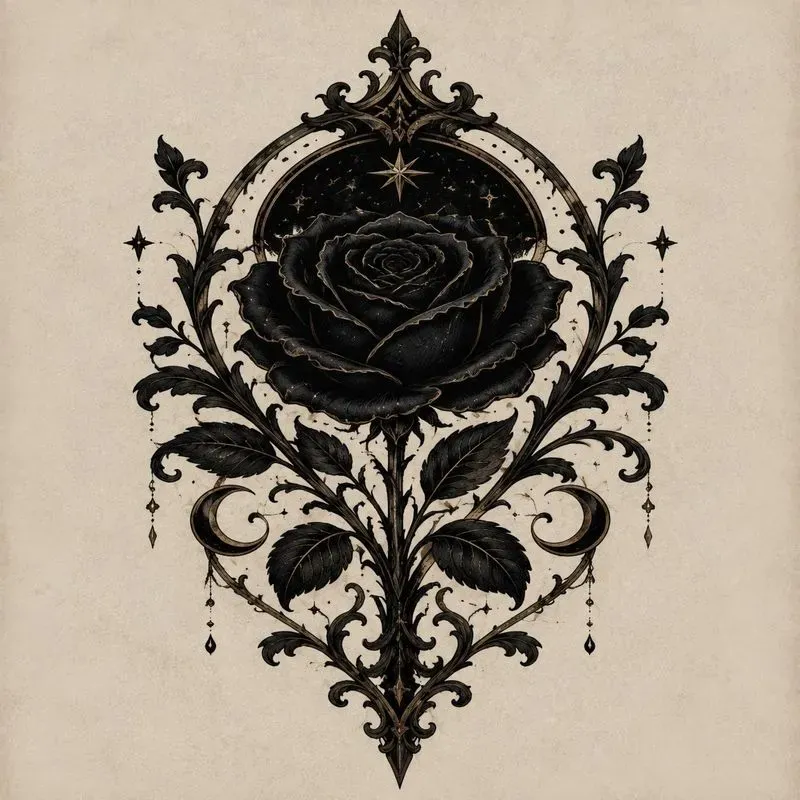 Gothic Fantasy Cliparts