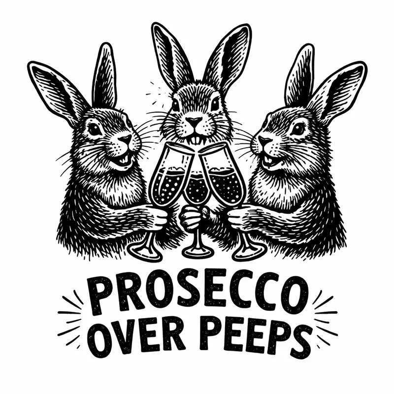 Vintage Boozy Easter Svgs