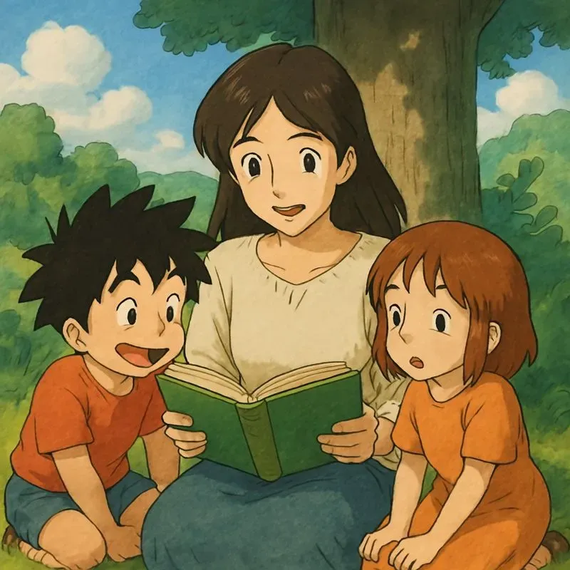 Ghiblishonen Style Childrens Animes