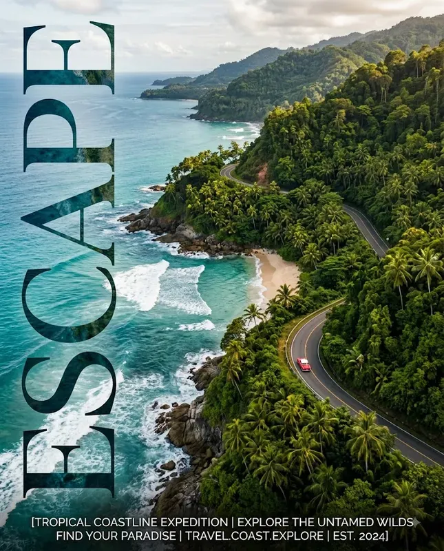 Travel Typographic Posters