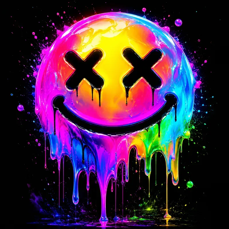 Neon Glow Poster Designs