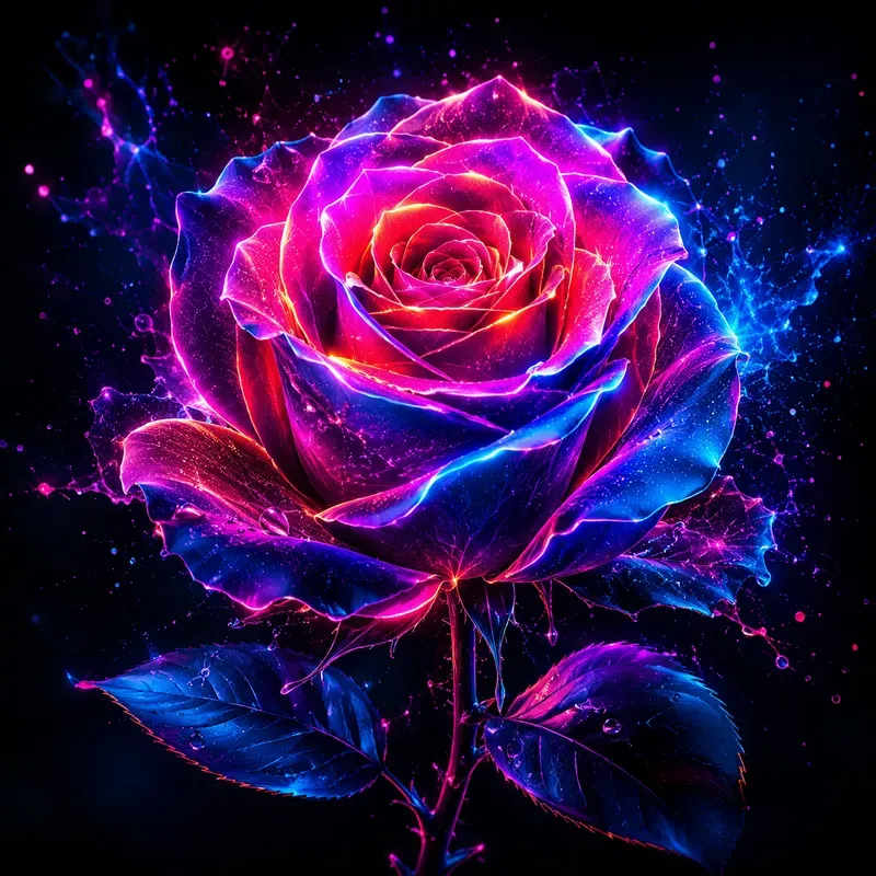 Neon Glow Poster Designs