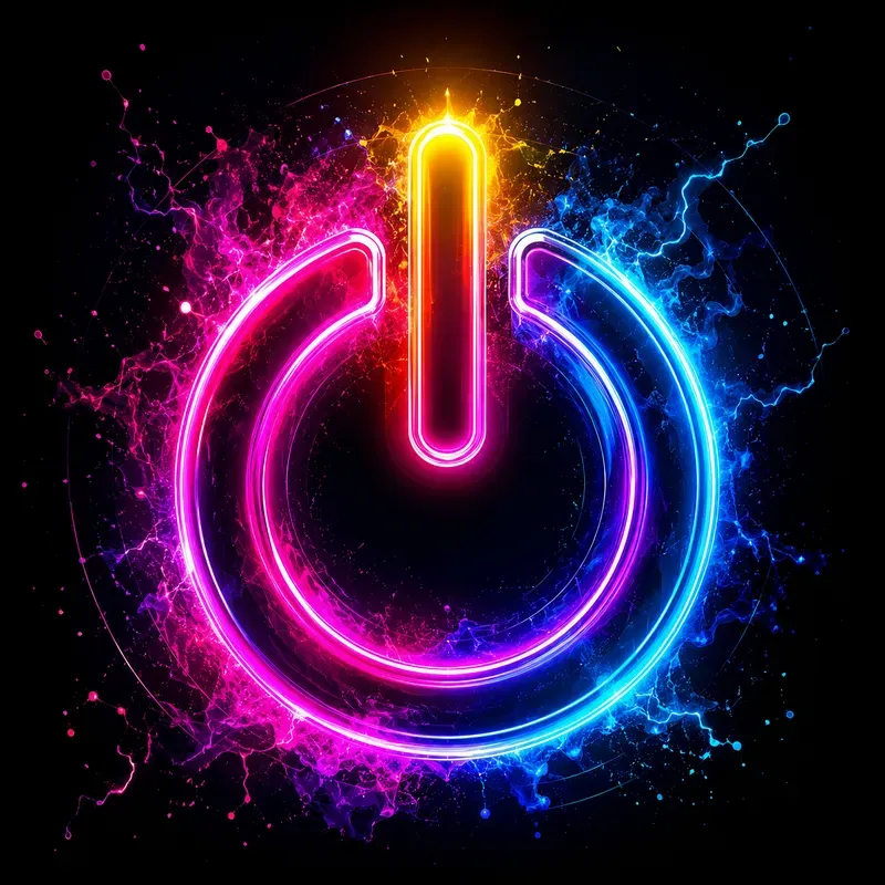 Neon Glow Poster Designs