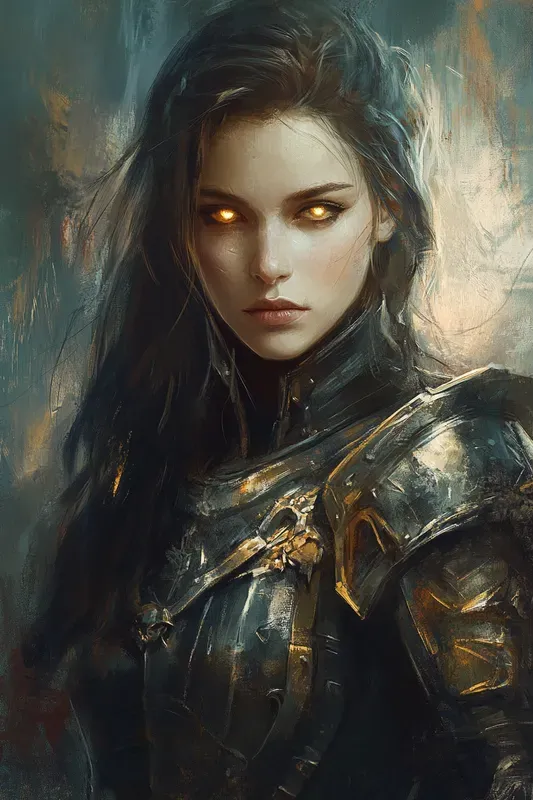 Ethereal Women In Stylized Portraits