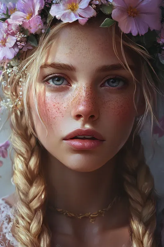 Ethereal Women In Stylized Portraits