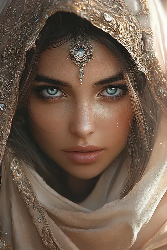 Ethereal Women In Stylized Portraits