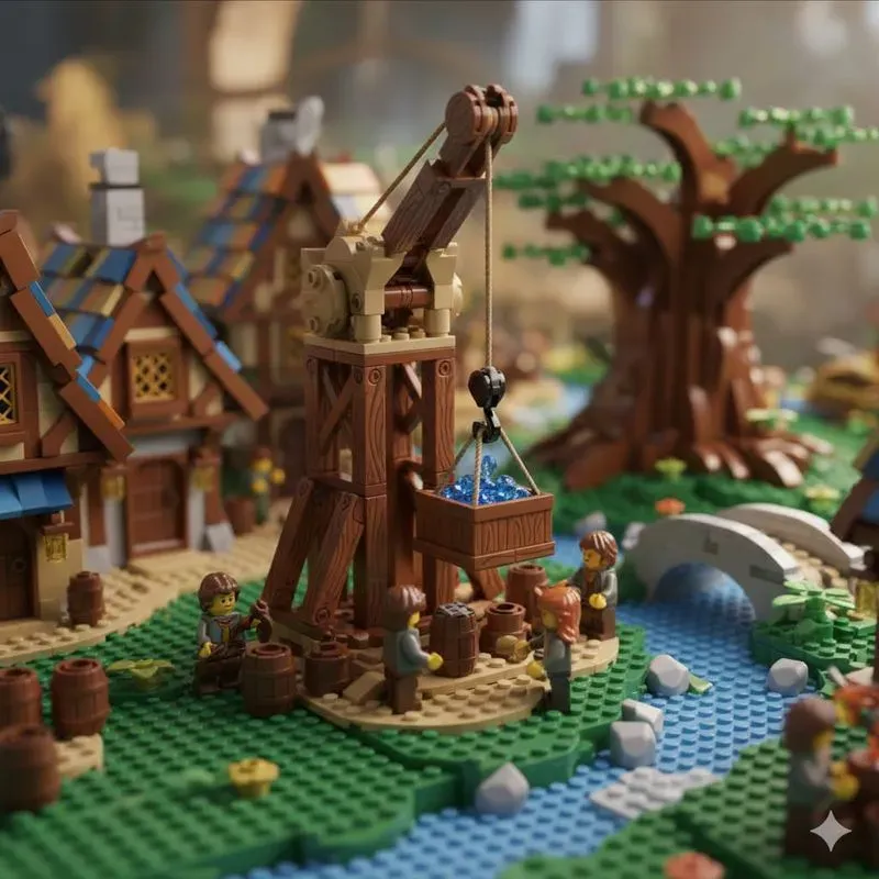 Miniature Toy Construction Cinematics