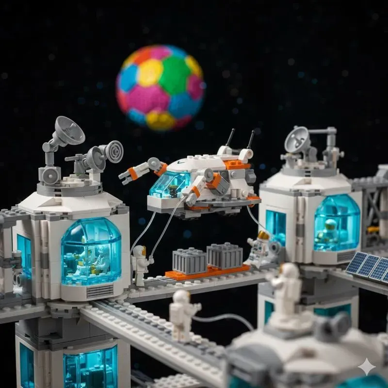 Miniature Toy Construction Cinematics