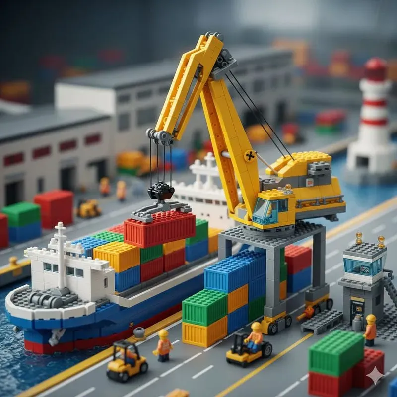 Miniature Toy Construction Cinematics