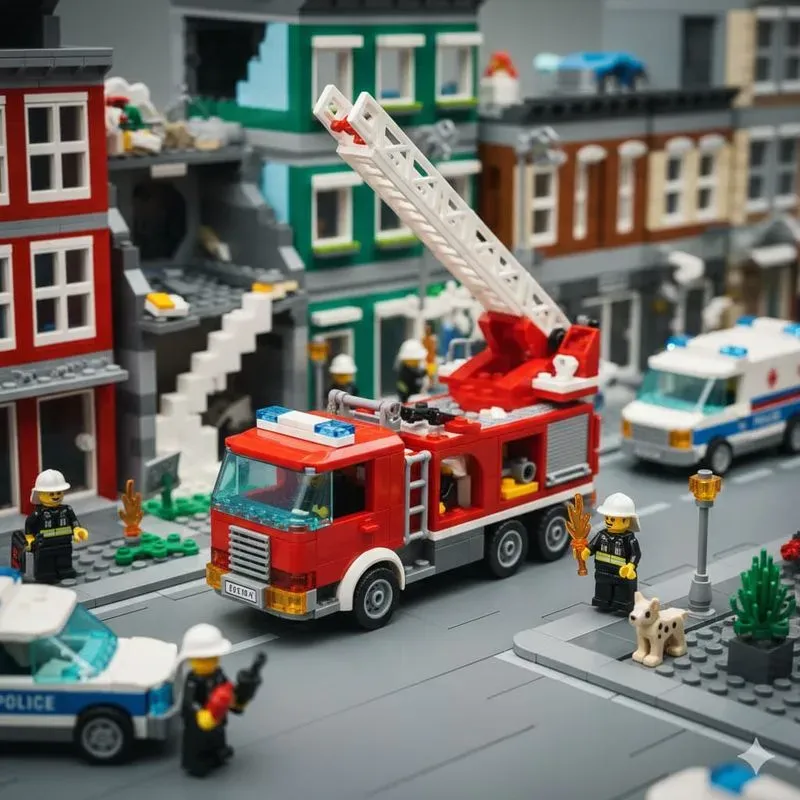 Miniature Toy Construction Cinematics