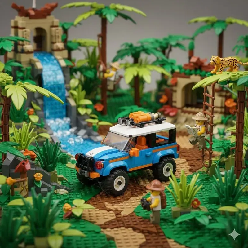 Miniature Toy Construction Cinematics