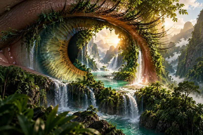 Dream Logic Collage Surreal Worlds Gens