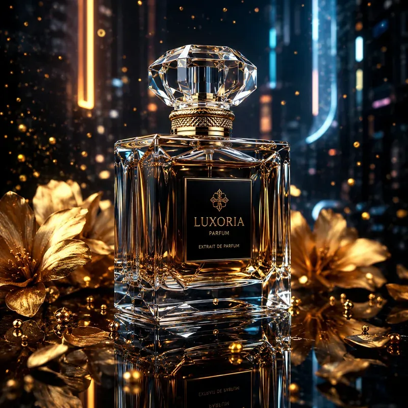 Luxury Black Gold Perfume Commercials
