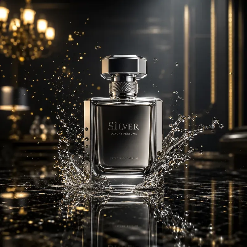 Luxury Black Gold Perfume Commercials