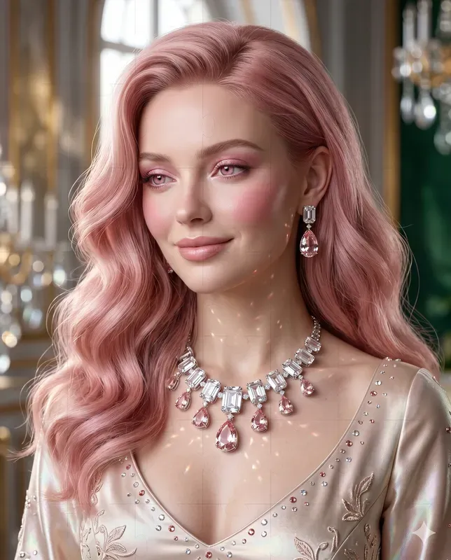 Luxury Gemstone Beauty Portraits