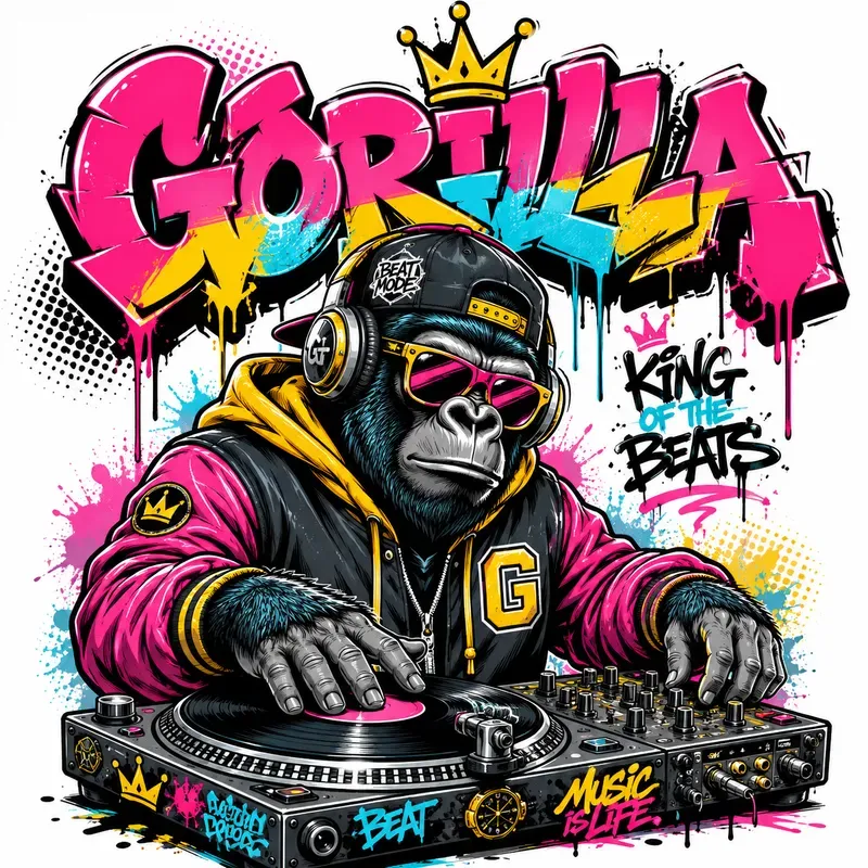 Urban Graffiti Mascot Posters