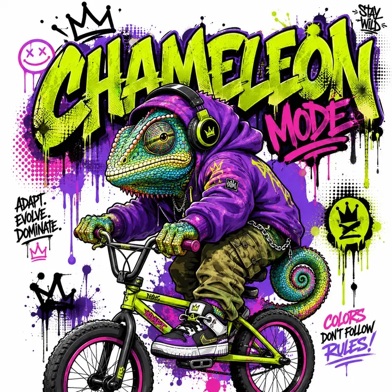 Urban Graffiti Mascot Posters