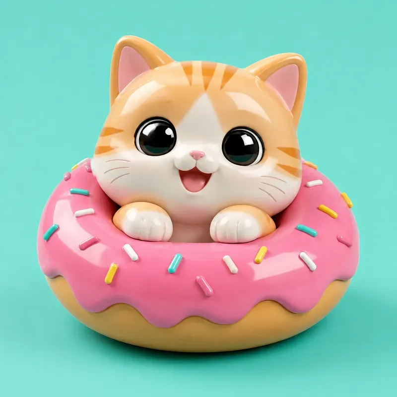 3D Cute Vinyl Toy Avatars