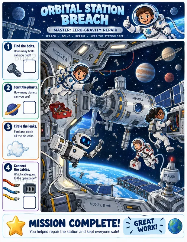 Secret Mission Activity Worksheets