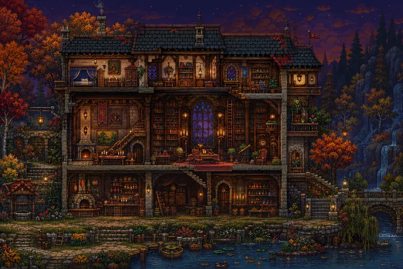 Pixel Art Environment Generator