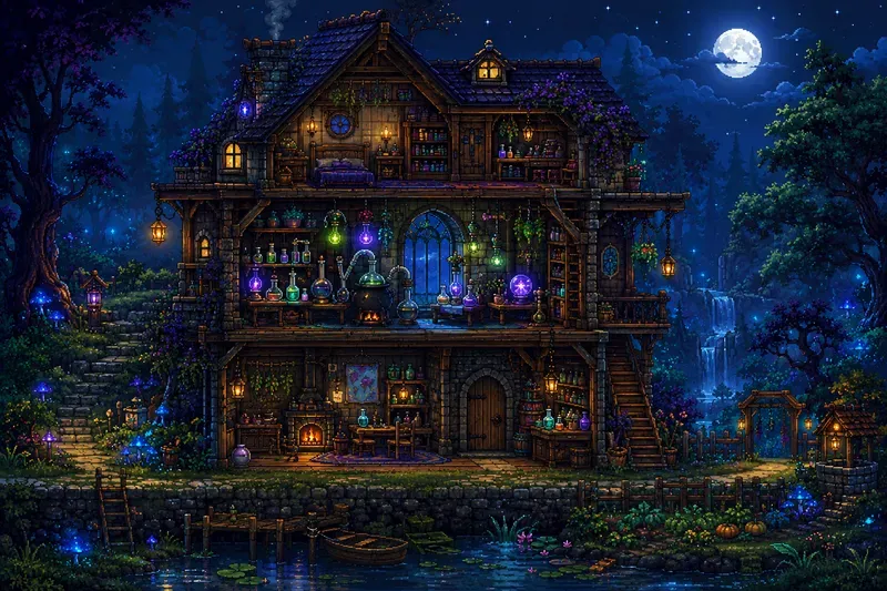 Pixel Art Environment Generator