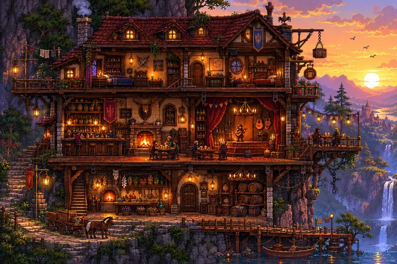 Pixel Art Environment Generator