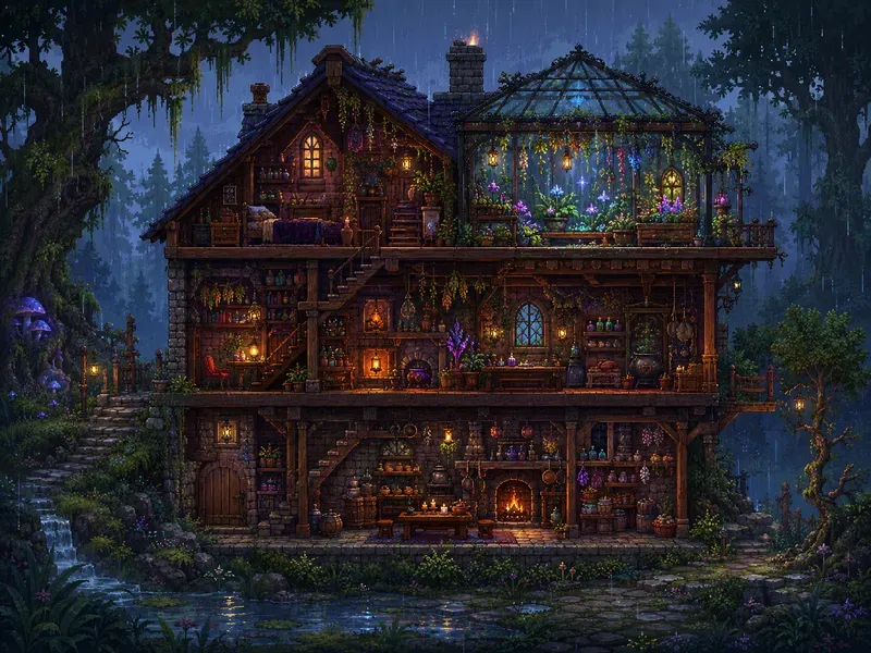 Pixel Art Environment Generator