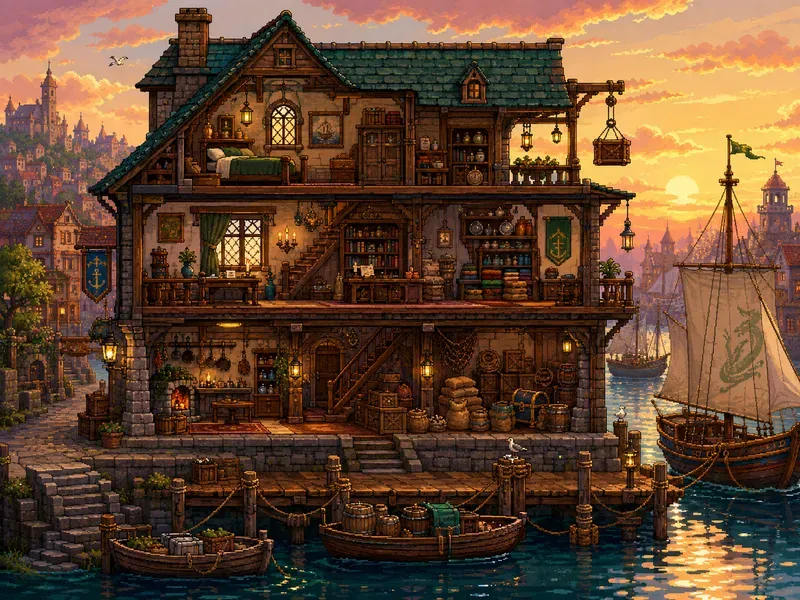 Pixel Art Environment Generator