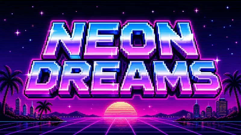 Pixel Art Font Text Systems
