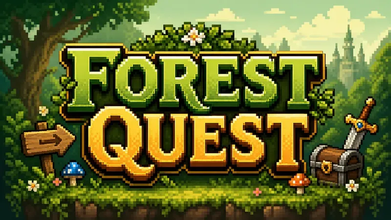 Pixel Art Font Text Systems