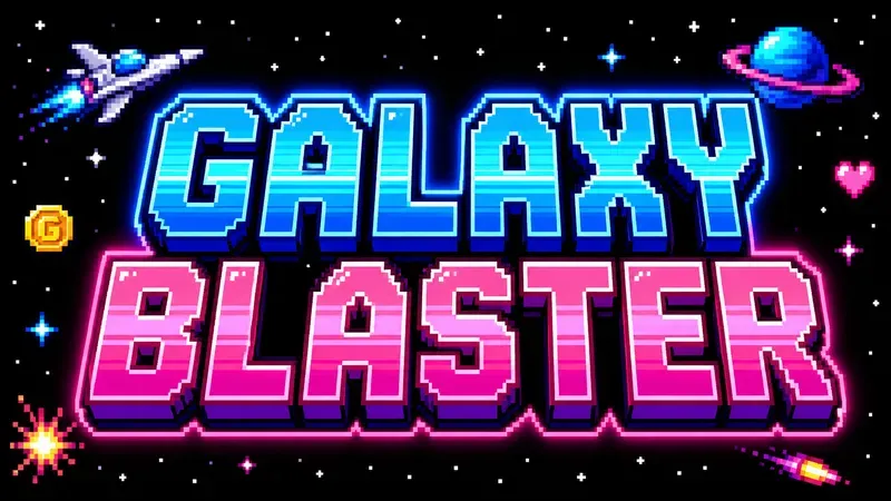 Pixel Art Font Text Systems