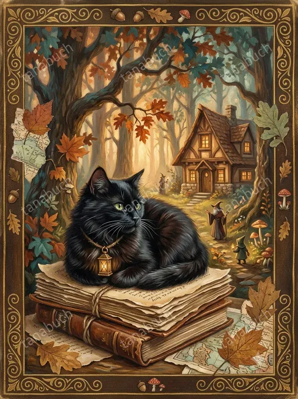 Vintage Autumn Fairytale Manuscripts