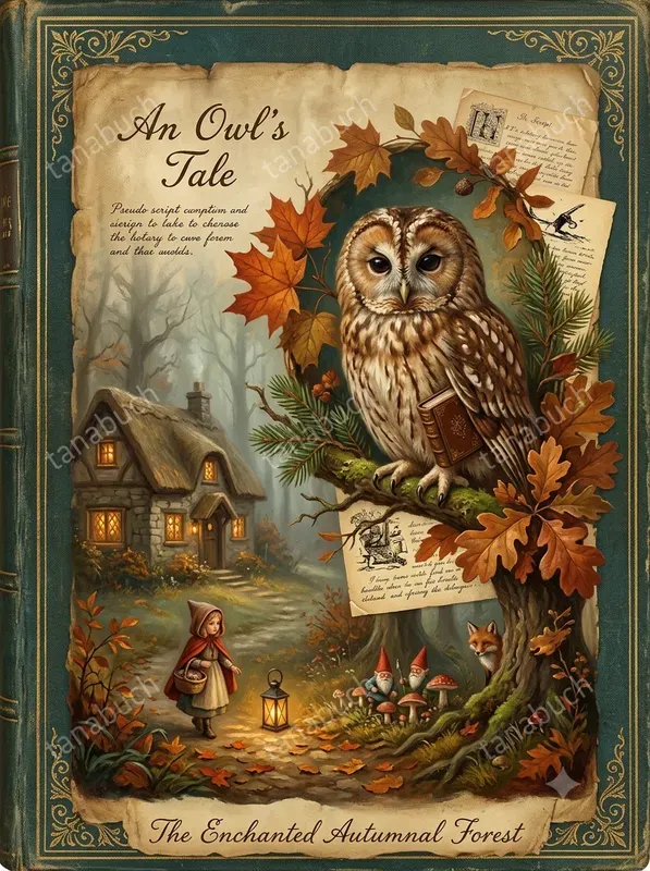 Vintage Autumn Fairytale Manuscripts