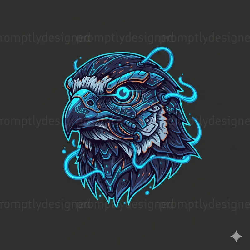 High Contrast Cyberpunk T Shirt Designs