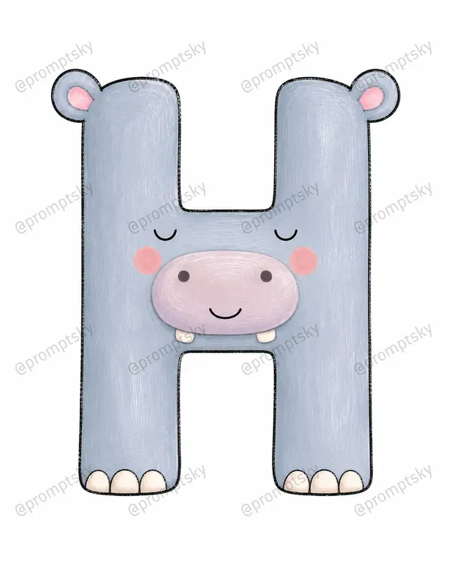 Letterform Animal Portraits