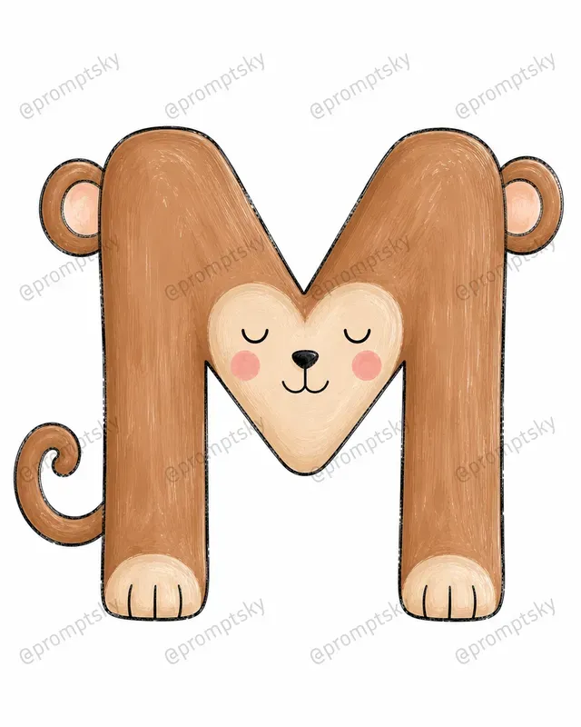 Letterform Animal Portraits