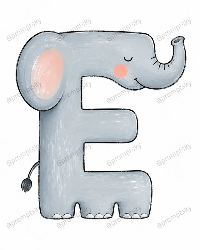 Letterform Animal Portraits
