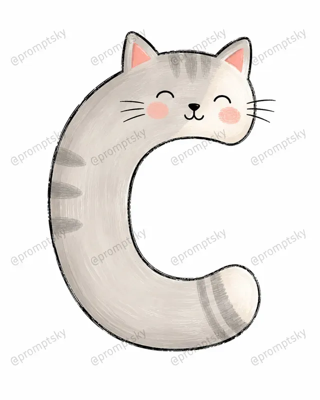 Letterform Animal Portraits