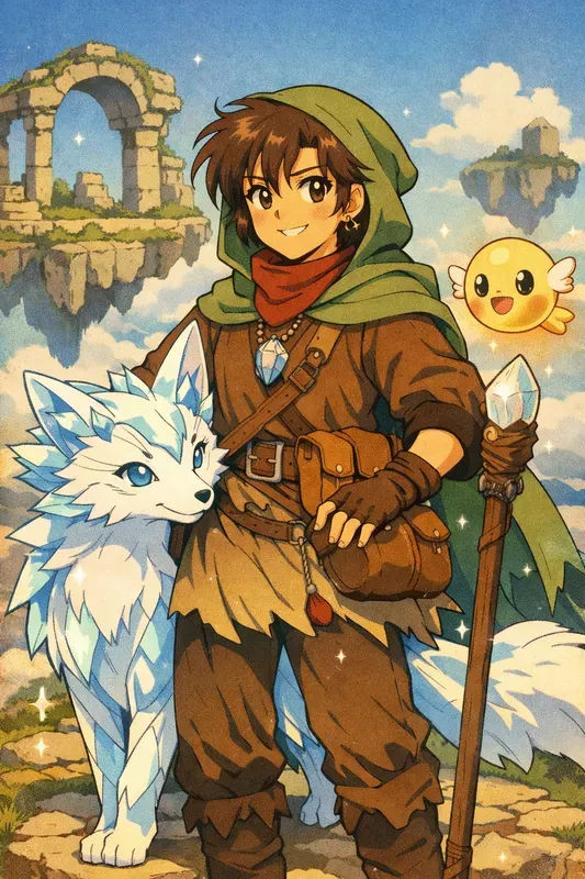 Retro Anime Trainer Posters
