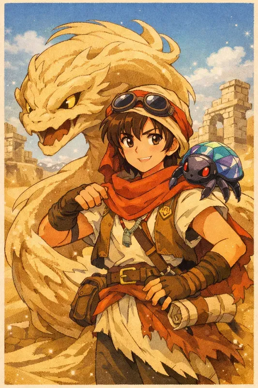 Retro Anime Trainer Posters