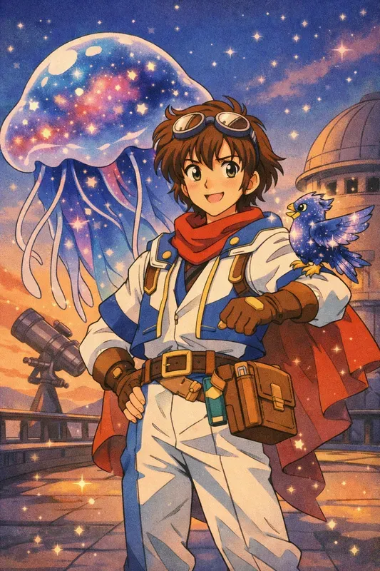 Retro Anime Trainer Posters