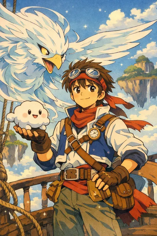 Retro Anime Trainer Posters