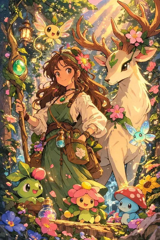 Retro Anime Trainer Posters