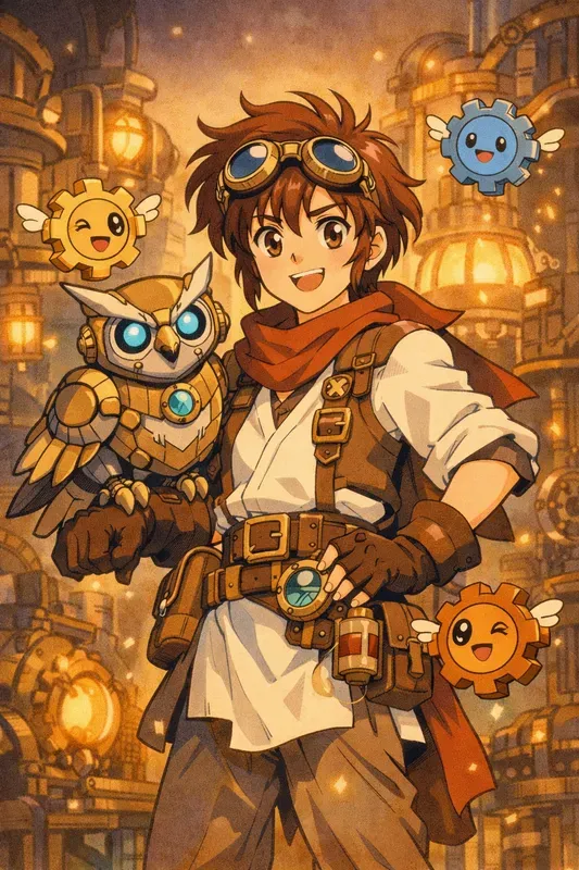 Retro Anime Trainer Posters
