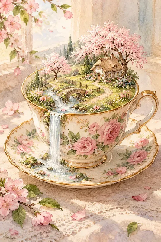 Daydream Brew Miniature Landscape Prints