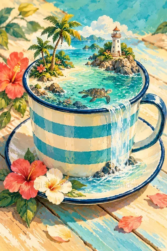 Daydream Brew Miniature Landscape Prints