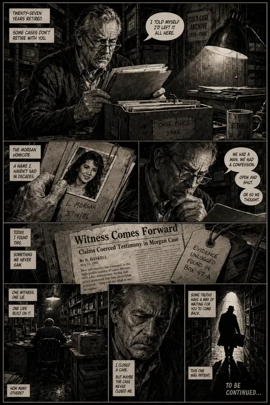 Noir Comic Page Generator