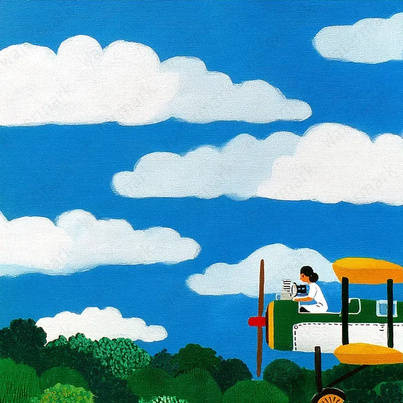 Nostalgic Summer Ghibli Dreams