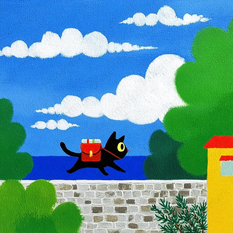 Nostalgic Summer Ghibli Dreams