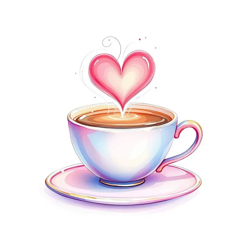 Cute Romantic Illustrations Heartthemed